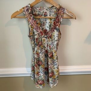American Rag floral top size XS